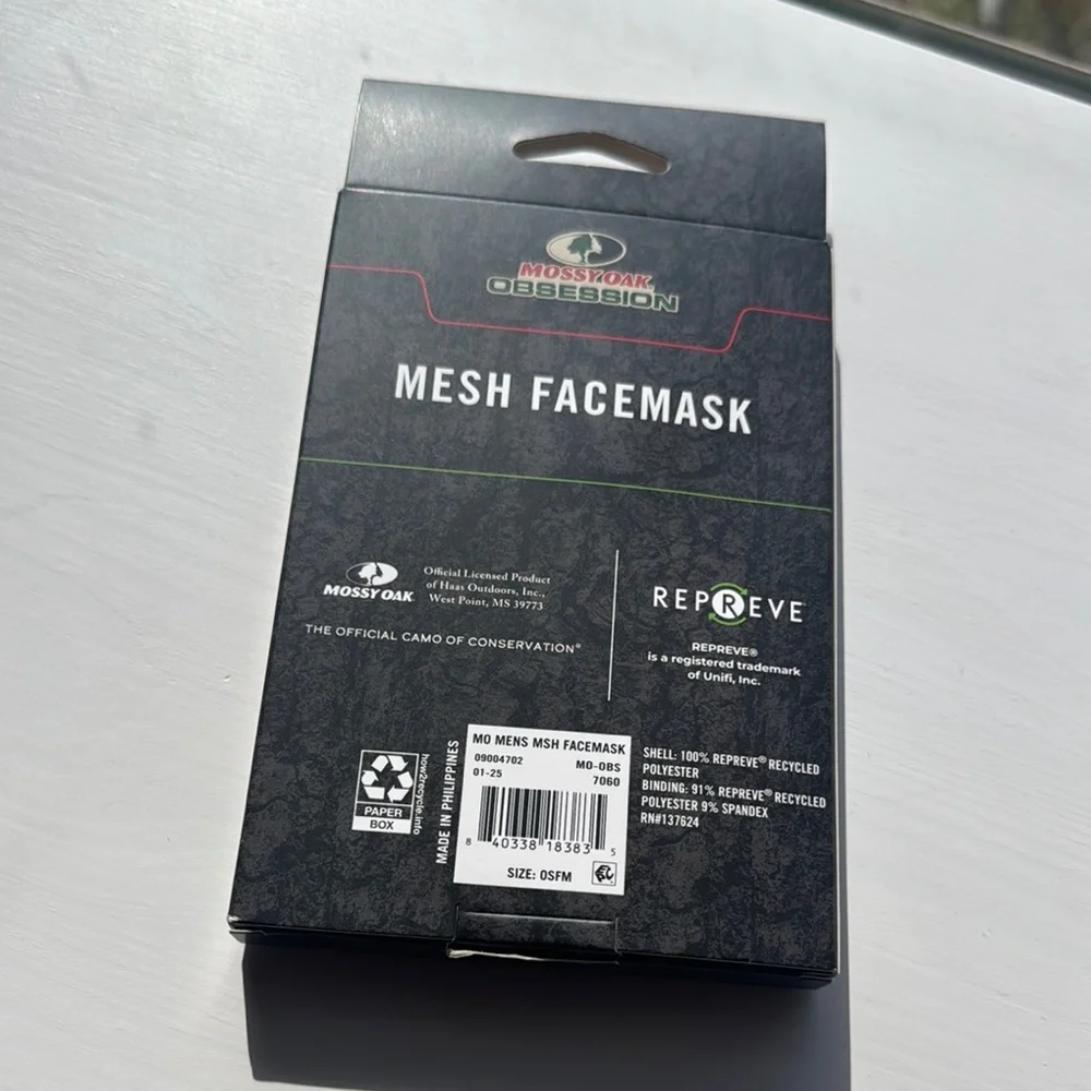 Mossy Oak facemask oak